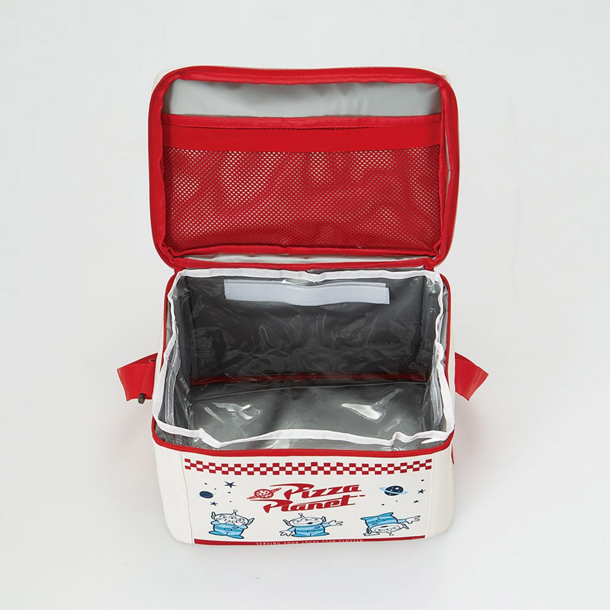 スケーター 折りたたみ 保冷 バッグ 12L ショルダーベルト付き クリアバッグ付き skater CLB12 トイストーリー トイ・ストーリー エイリアン【折り畳み コンパクト メッシュポケット 買い物 レジャー アウトドア】