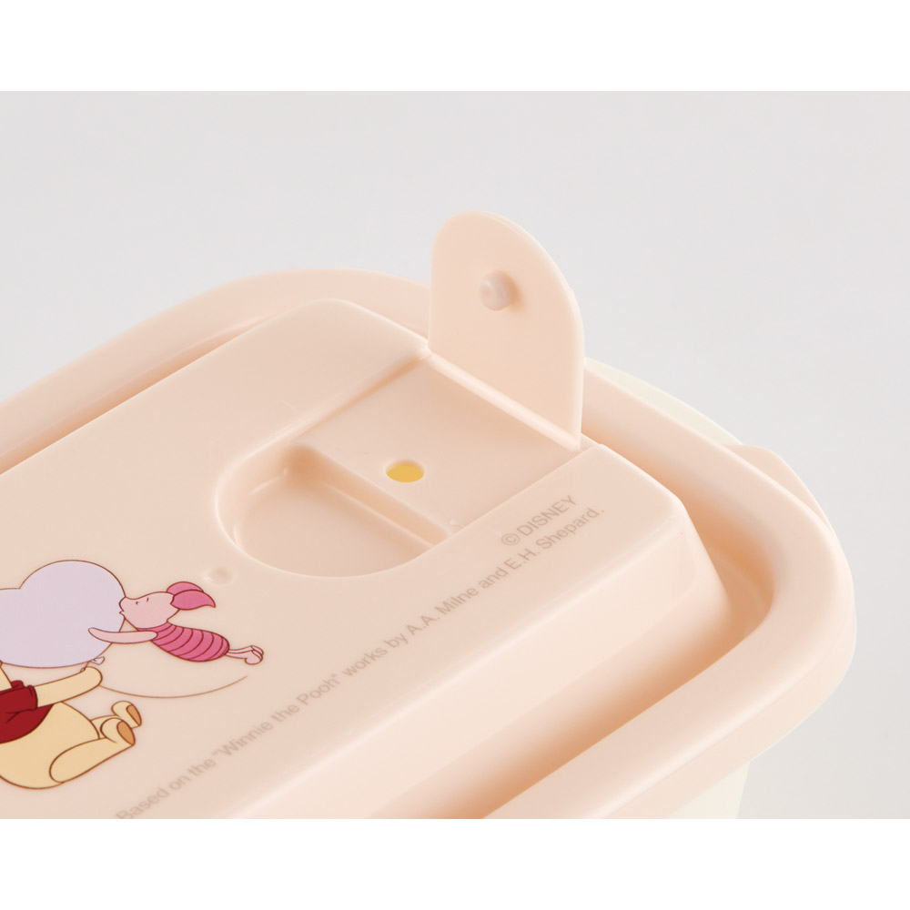 スケーター 保存容器 セット 2個入り 300ml エアー弁 ふわっと プラスチック 食品 おしゃれ skater FCNF1W くまのプーさん HUG&HEART POOH【電子レンジ対応 保存 弁当箱 お弁当箱 ランチ かわいい】