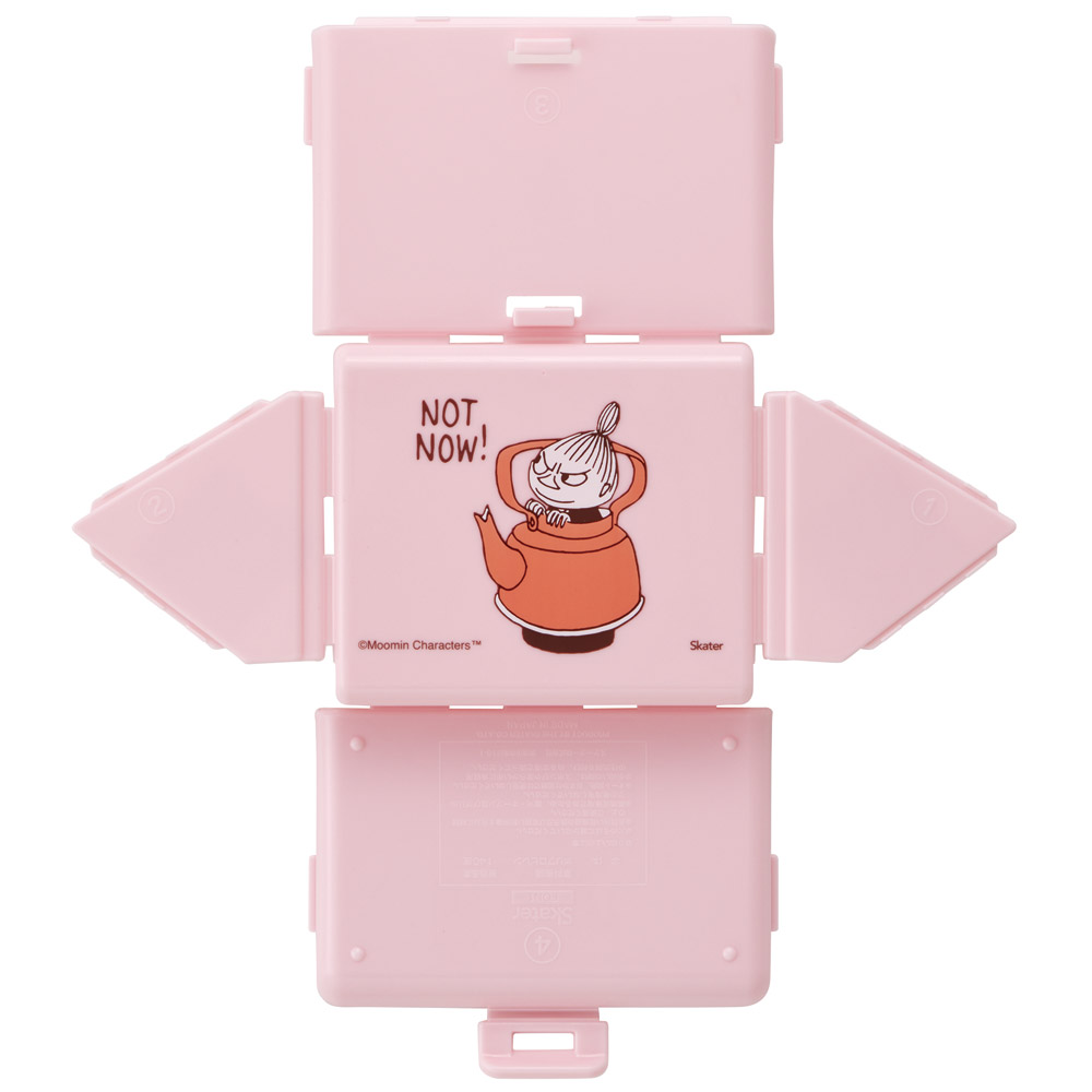 抗菌 折りたたみ おにぎり ケース おにぎりケース 子供 レンジ対応 キャラクター skater スケーター FON1AG ムーミン Moomin リトルミイ 女性 レディース
