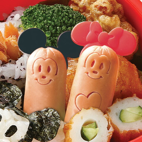 スケーター キャラクターウインナーカッター〔ミッキーマウス〕//キャラクターランチ お弁当グッズ 簡単