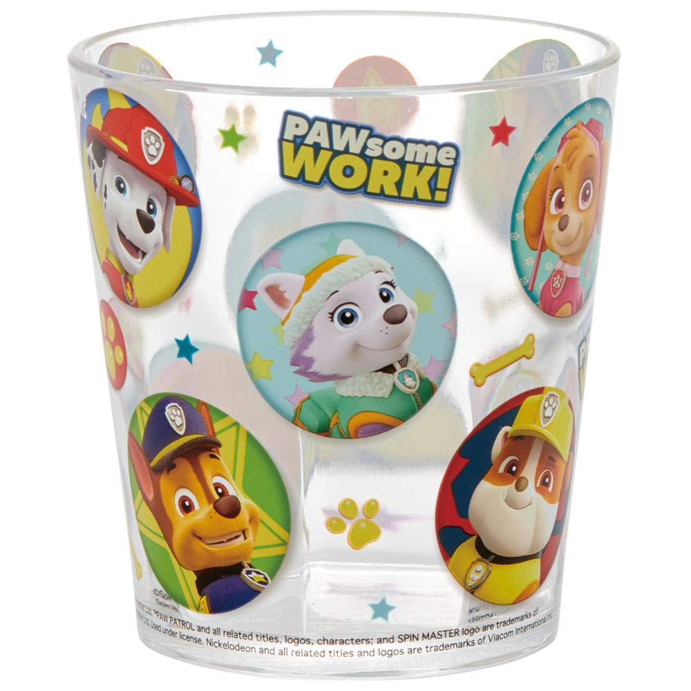アクリルコップ[280ml]●パウ・パトロール●//コップ カップ タンブラー 食器 飲み物 キャラクター パウパト// スケーター