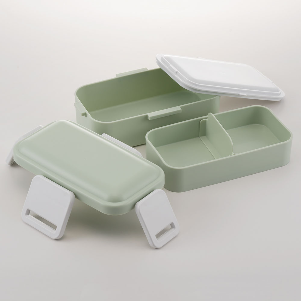 【送料無料】弁当箱 大人 子供 二段 仕切り 食洗機 レンジ 対応 小学生 600ml かわいい スケーター PFLW4AG 抗菌 キッズドア