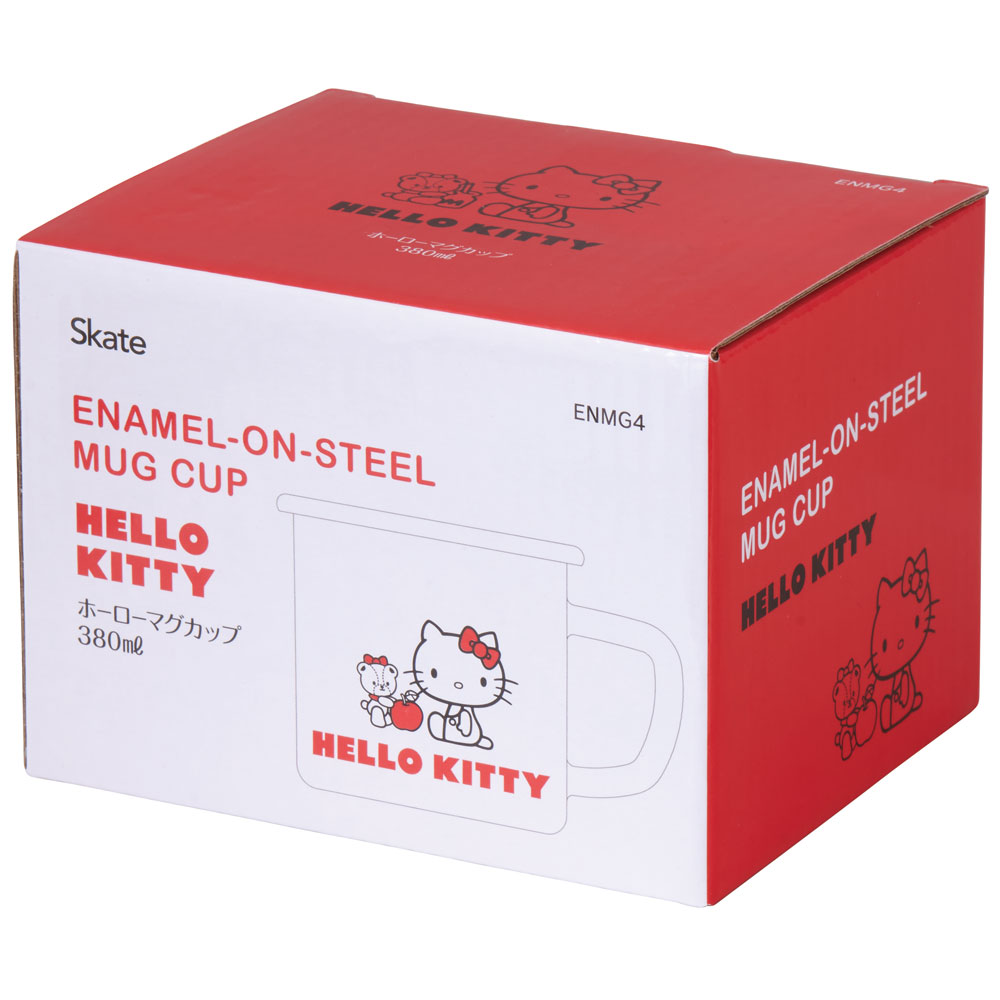 【送料無料】ホーロー マグカップ グッズ コップ マグ 琺瑯 ほうろう キャラクター 陶器 子供用 スケーター ENMG4