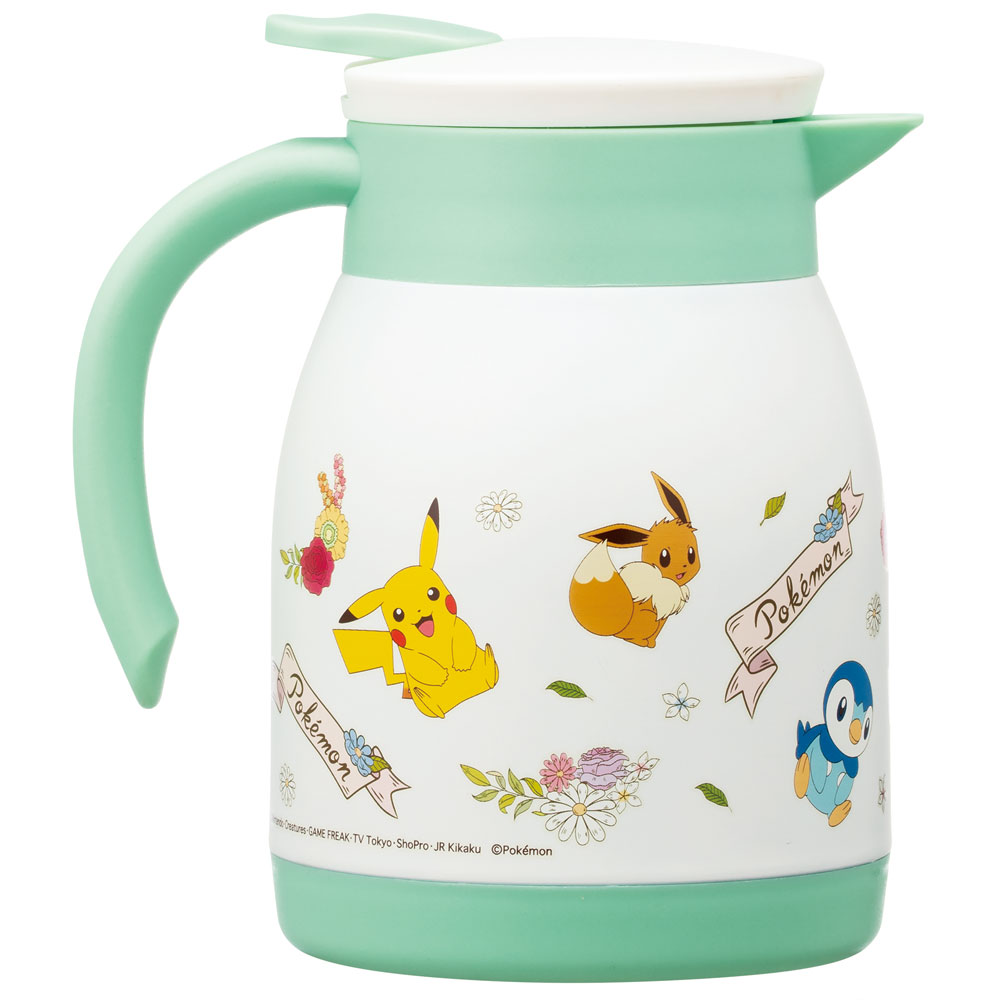 【送料無料】ステンレス卓上ポット 600ml ポケモンアンティーク/VSP6_4973307570711