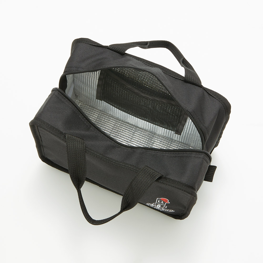 スクエア型 ランチ バッグ 四角 お弁当 かばん アルミ蒸着 保冷 大きめ サイズ スケーター skater KBSQC3 ハイマッキー Hi! Mckee Hi-Mckee キャラクター