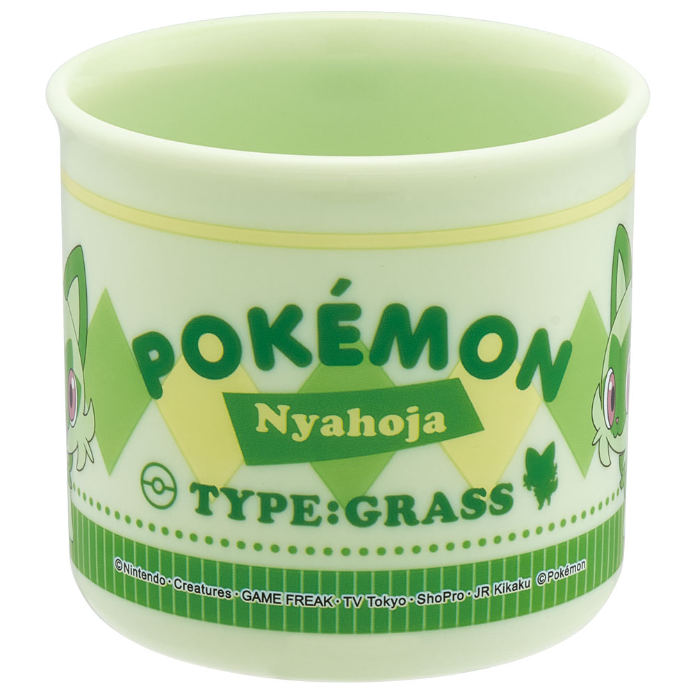 抗菌食洗機対応プラコップ 200ml ポケットモンスター ニャオハ／KE4AAG_4973307661372
