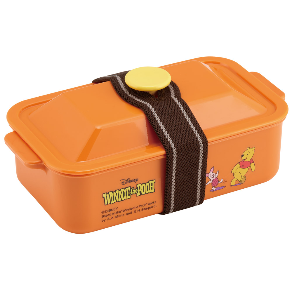 ココット風 弁当箱 520ml 1段 ふわっと ランチボックス 食洗機対応 ランチベルト スケーター skater LCO5 くまのプーさん プーさん Pooh 女性 レディース