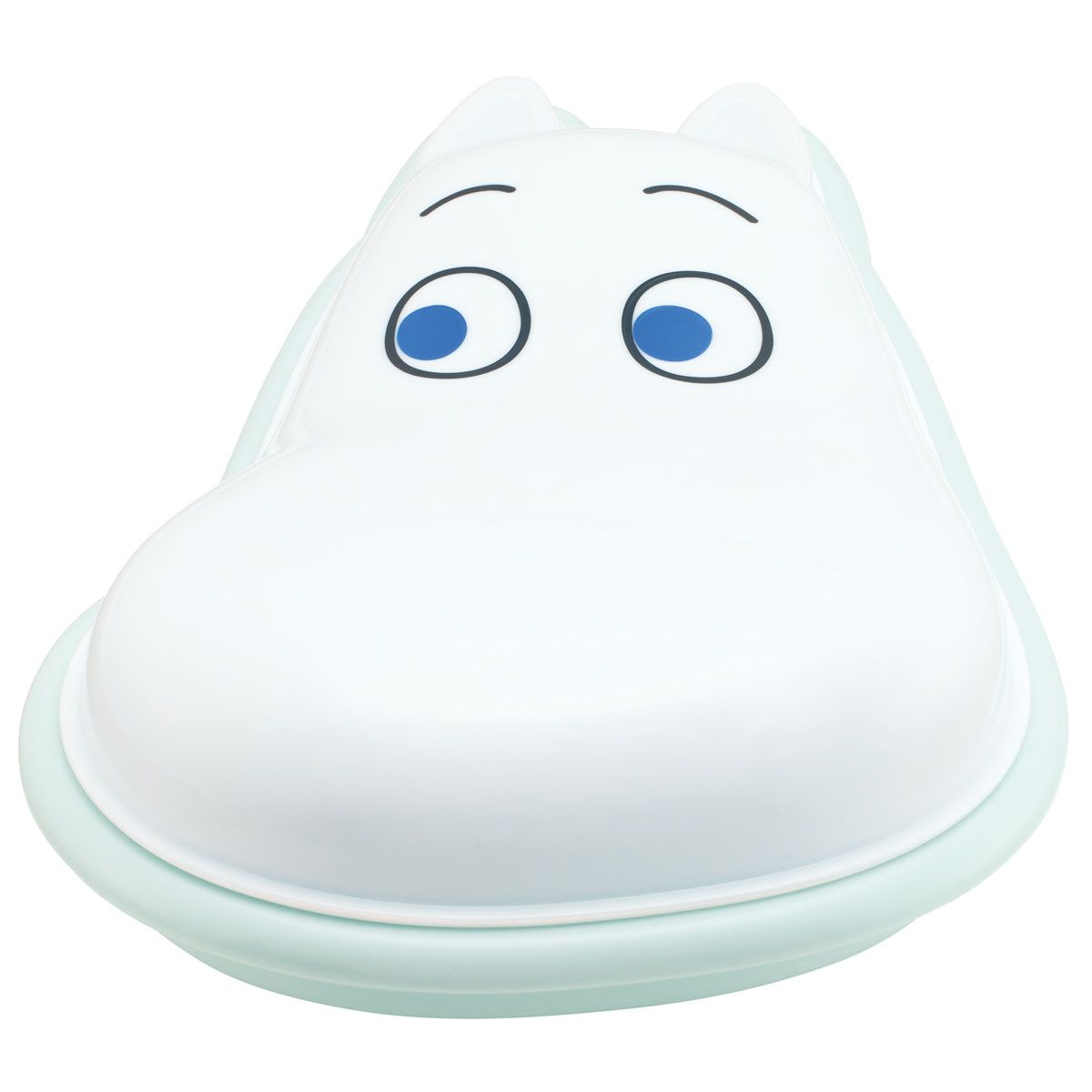 スケーター ランチプレート フタ付き 子供 おしゃれ すくいやすい 仕切り皿 キャラクター skater LUPD2 ムーミン Moomin 女性【ランチプレート仕切り 電子レンジ可 レンジ対応 軽い】