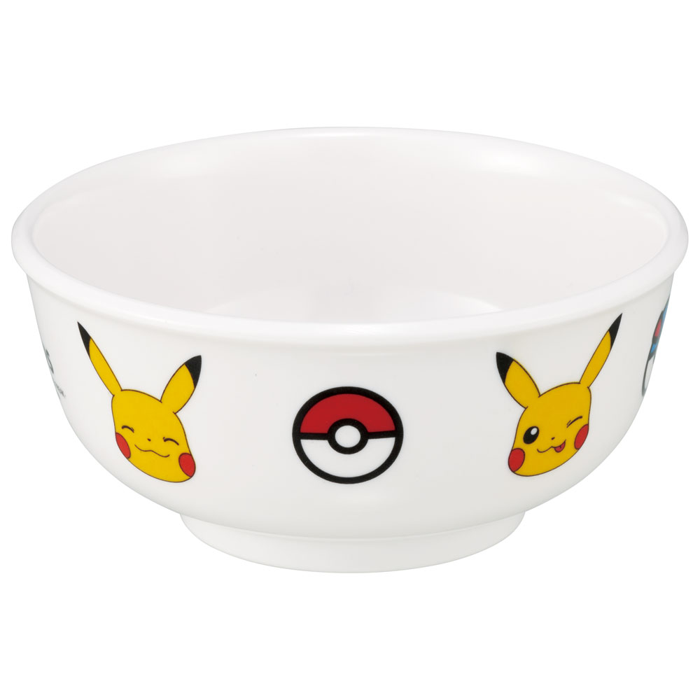 メラミン 茶わん 子供 食器 お椀 ボウル カップ 軽量 メラミン食器 子ども食器 skater M320 スケーター モンスターボール ポケモン ピカチュウ ポケットモンスター【食洗機対応 キャラクター かわいい こども 子ども キッズ お茶碗】