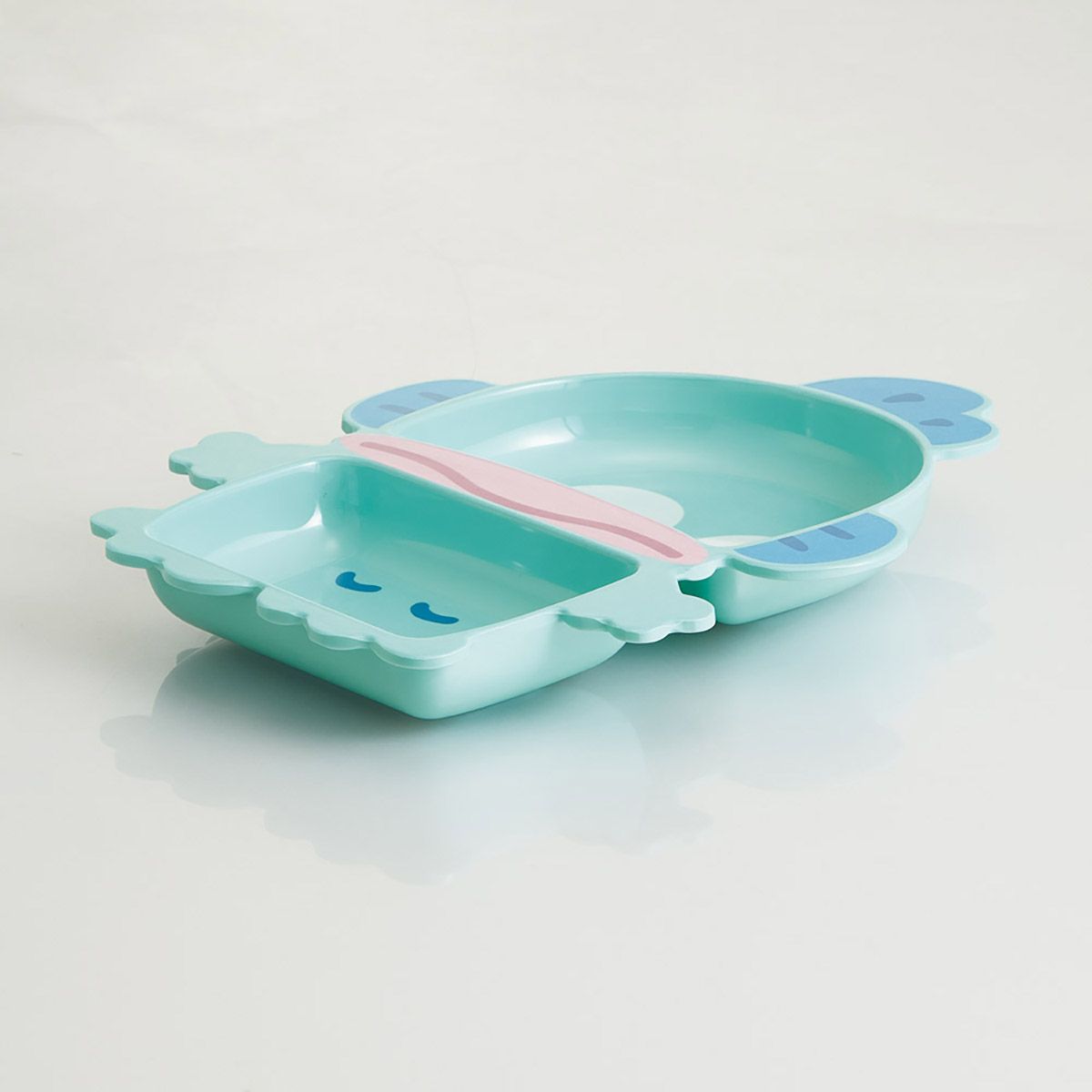 スケーター ランチプレート メラミン ダイカット 仕切り キャラクター 皿 食洗機対応 子供 かわいい skater M70D はんぎょどん ハンギョドン サンリオ【プレート 食器 お子様 キッズ 子ども 可愛い】