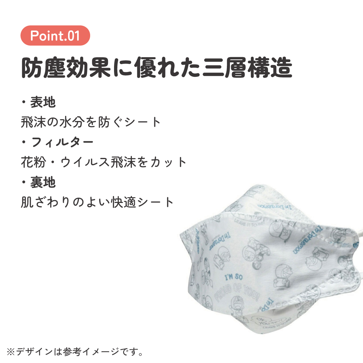 【メール便対象品】 99% カット マスク 不織布 大人 用 高機能 立体 5枚入り 韓国マスク キャラクター スケーター MSKSH4【かわいい 呼吸しやすい 口につかない 口紅 口紅がつかない 立体ドラえもん どらえもん 男の子 女の子 男子 女子】