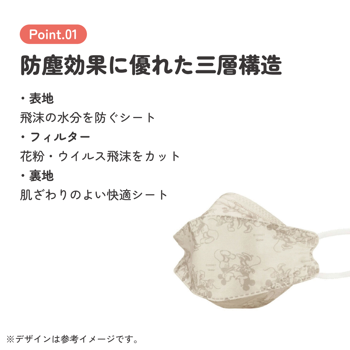 【メール便対象品】 99% カット マスク 不織布 大人 用 高機能 立体 5枚入り 韓国マスク キャラクター スケーター MSKSH4【かわいい 呼吸しやすい 口につかない 口紅 口紅がつかない 立体ミッキーマウス ミッキー Mickey 男の子 女の子】