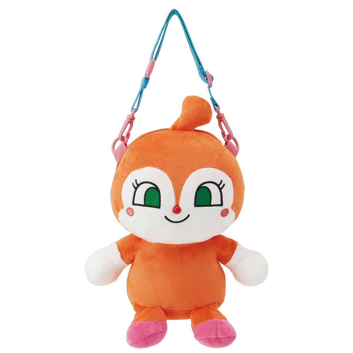スケーター  ドキンちゃん ぬいぐるみ リュック キャラクター 子供 リュックサック かわいい skater NRYU1 アンパンマン あんぱんまん グッズ【子ども キッズ こども 可愛い ファスナー 3WAY】