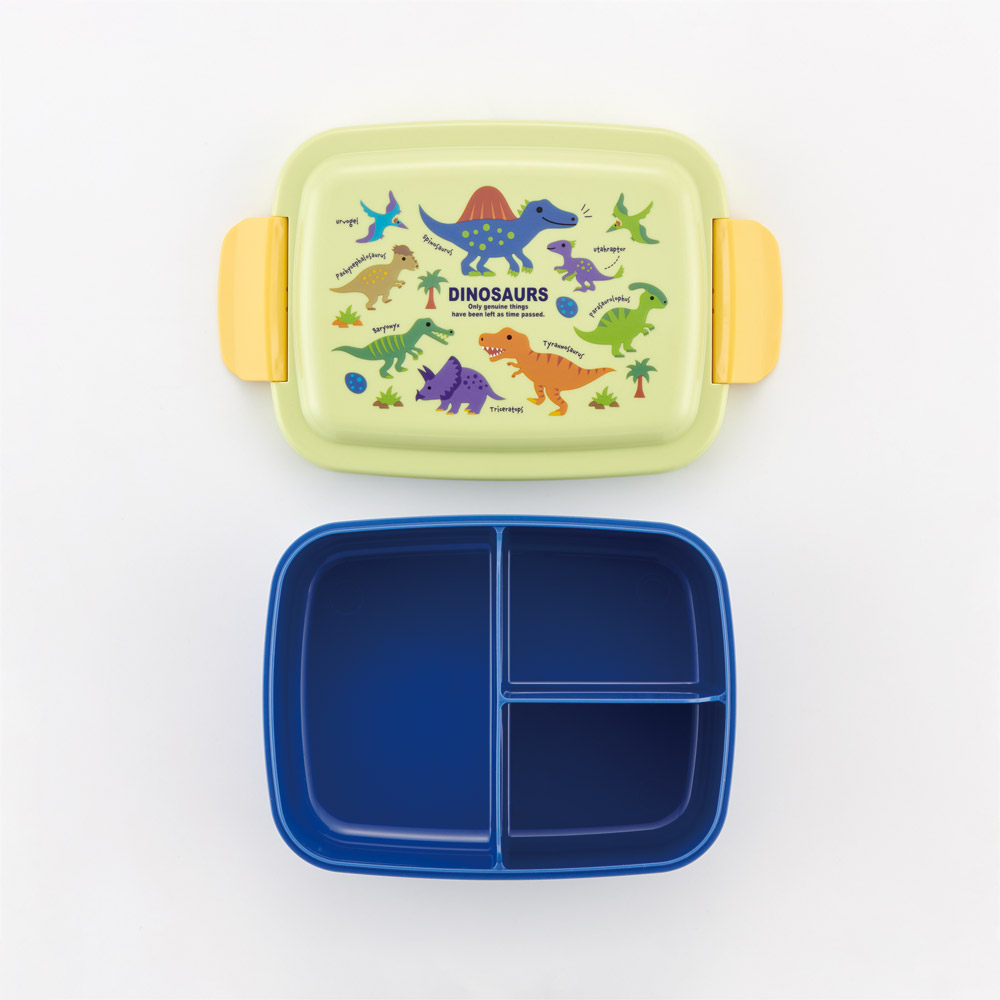 キッズ ランチボックス 840ml お弁当箱 弁当箱 仕切り 一体型 ランチ 子供 こども スケーター skater P84 ディノサウルス 恐竜 ダイナソー 男の子 男子