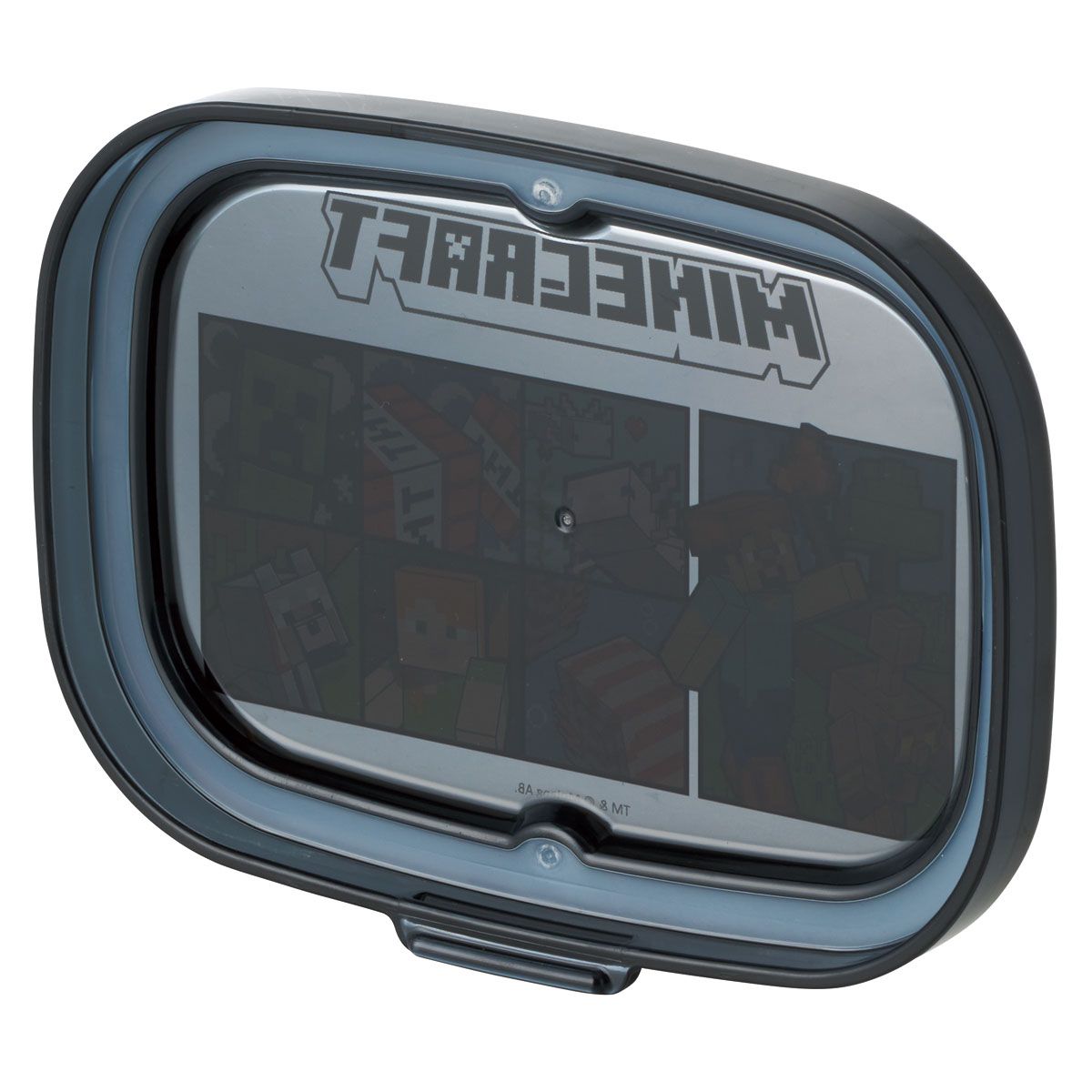 スケーター パッキン一体型 ラク洗 らくあら ランチボックス 340ml 楽洗 留め具一体型 洗いやすい skater PALB4 マインクラフト 27年 マイクラ Minecraft【ランチ 弁当箱 お弁当 電子レンジ 食洗機 対応 子供】