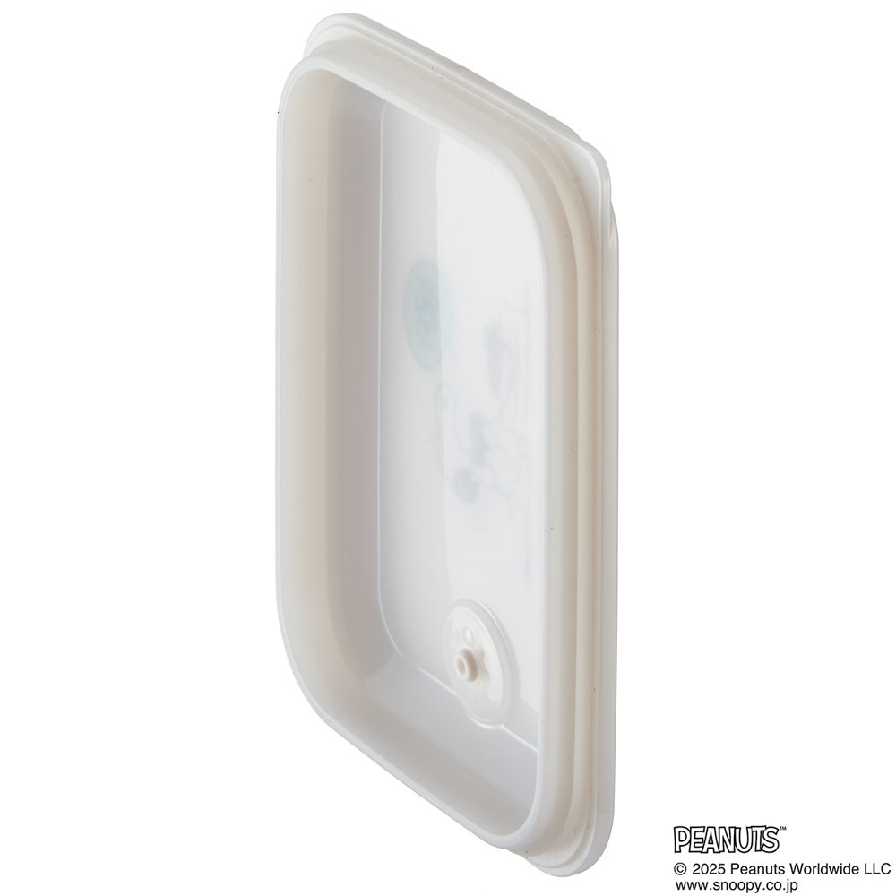 スケーター 抗菌 パッキン 一体型 ふわっと 保存容器 450ml おかず 作り置き 保存 レンジ skater PAS5AG スヌーピー スモーキーパステル SNOOPY ピーナッツ【食洗機対応 ふんわり フタ かわいい キャラクター】