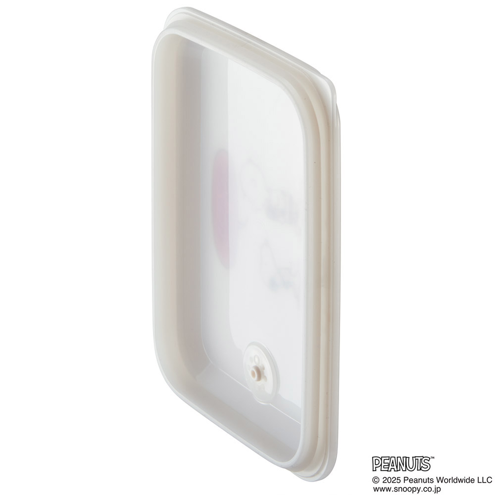 スケーター 抗菌 パッキン 一体型 ふわっと 保存容器 600ml おかず 作り置き 保存 レンジ skater PAS6AG スヌーピー スモーキーパステル SNOOPY ピーナッツ【食洗機対応 ふんわり フタ かわいい キャラクター】