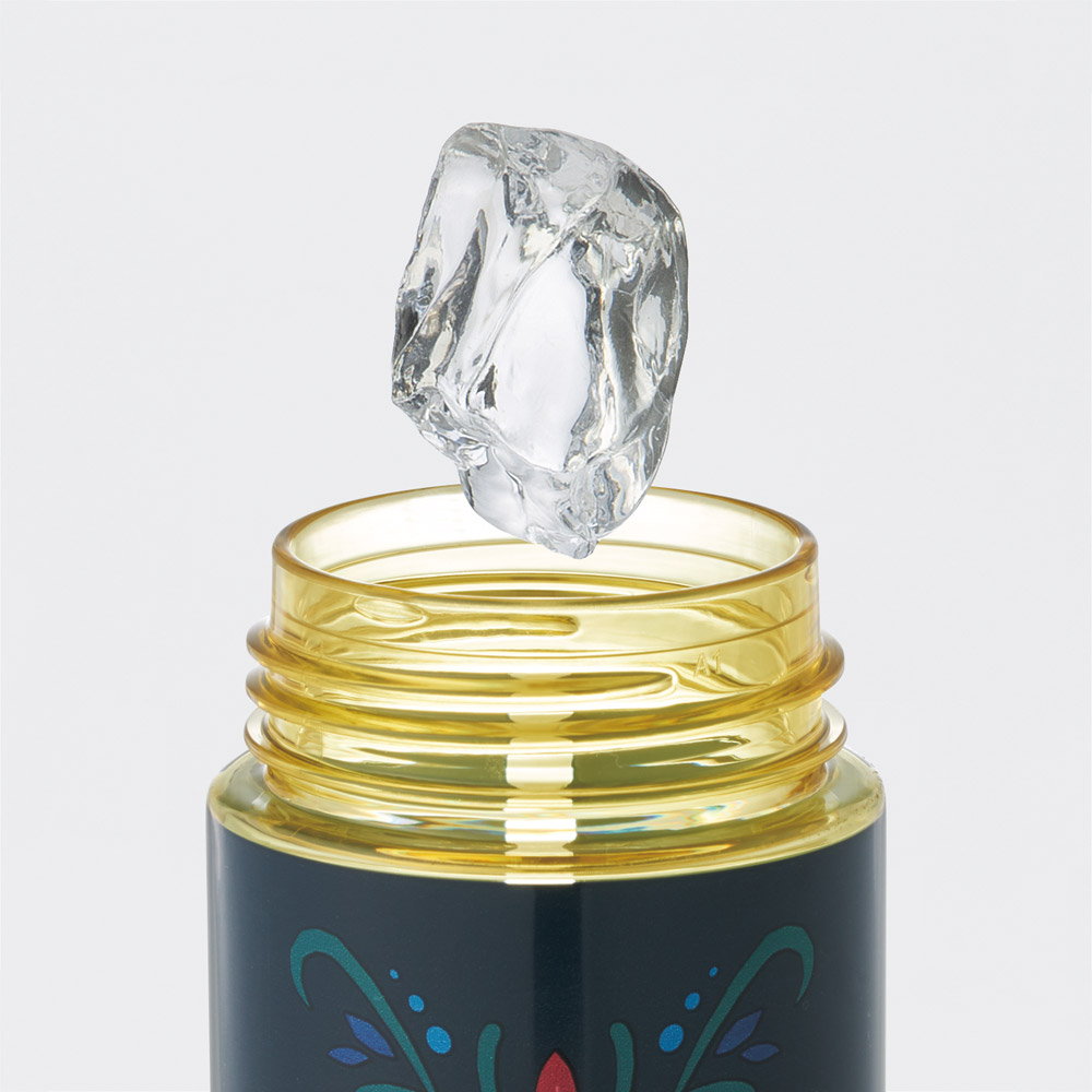 スケーター 水筒 ミニ サイズ プラスチック 400ml 大人 直飲み ウォーターボトル かわいい skater PDC4 アナ ドレス アナと雪の女王 アナ雪 ディズニー【軽量 キッズ おしゃれ クリア マイボトル クリアボトル 洗いやすい】