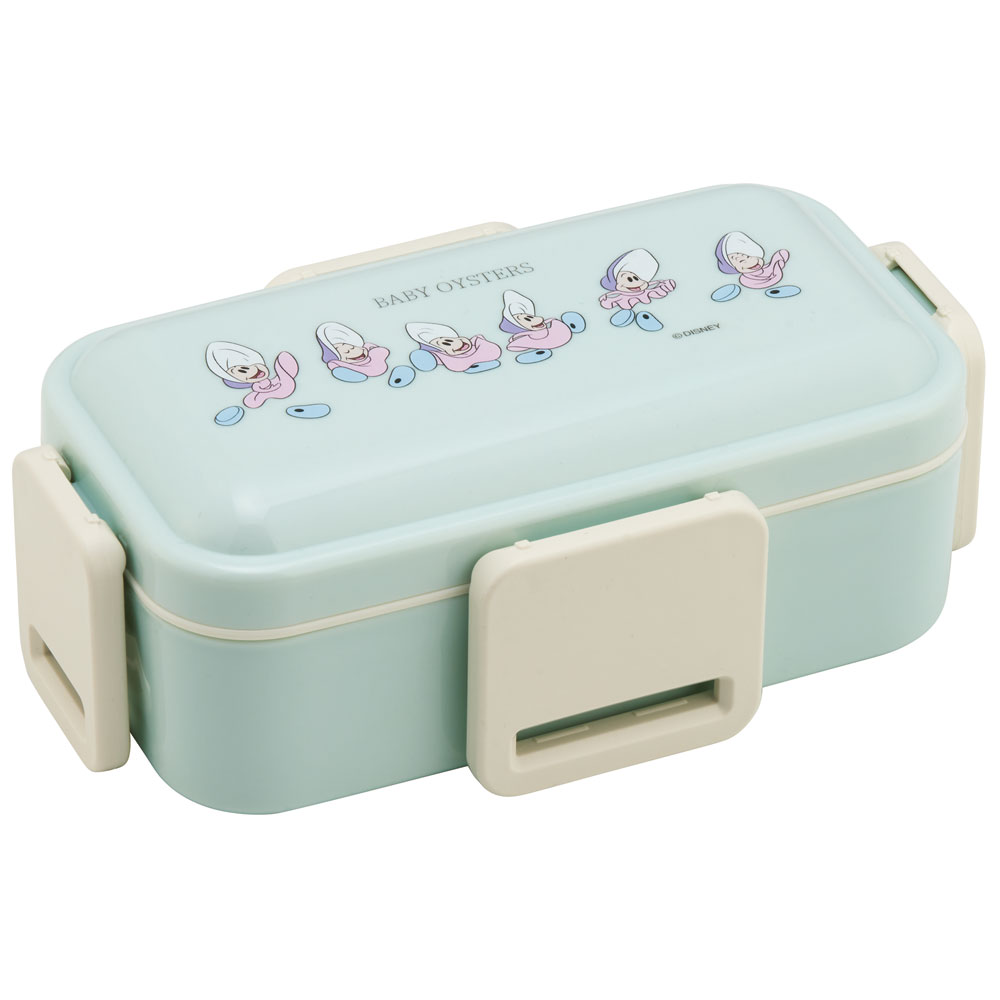 おかずがつぶれにくい抗菌ふわっとフタ弁当箱 2段/600ml ヤングオイスター/PFLW4AG_4973307670299