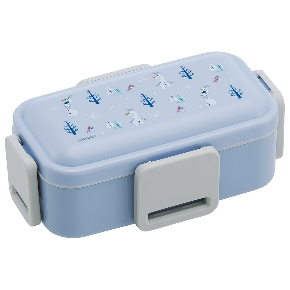 おかずがつぶれにくい抗菌ふわっとフタ弁当箱 2段/600ml オラフ/PFLW4AG_4973307677649