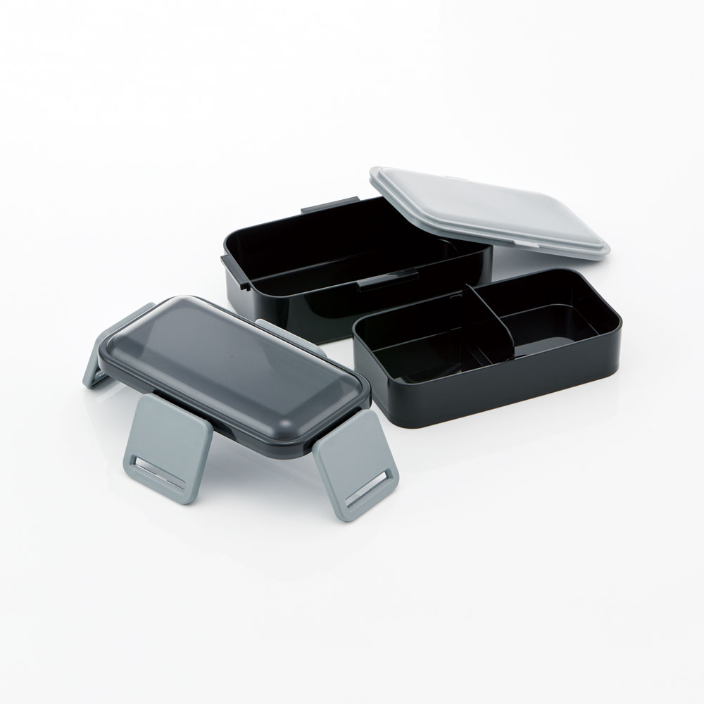 お弁当 ふんわりフタ PFLW9AG スケーター skater リッチブラック 黒 色 無地 キッズドア シンプル