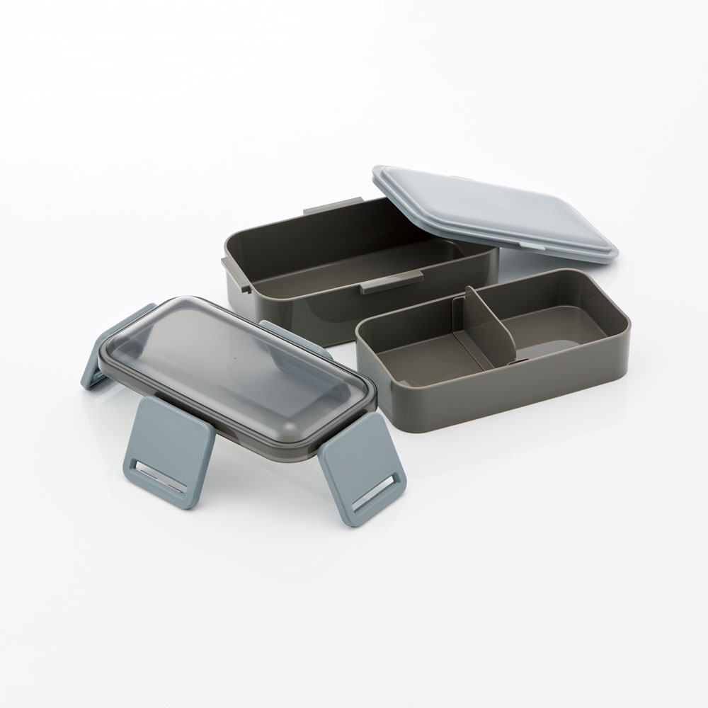 お弁当 ふんわりフタ PFLW9AG スケーター skater チャコールグレー グレー 灰色 色 無地 キッズドア