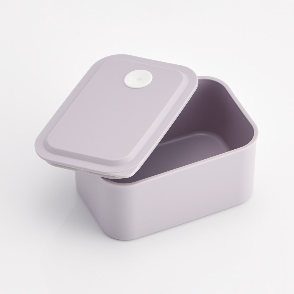 行楽 ランチ ケース S 320ml 1段 お弁当箱 弁当 ランチボックス バイオマス スケーター skater PL32B セピア カラー ラベンダー 紫 むらさき