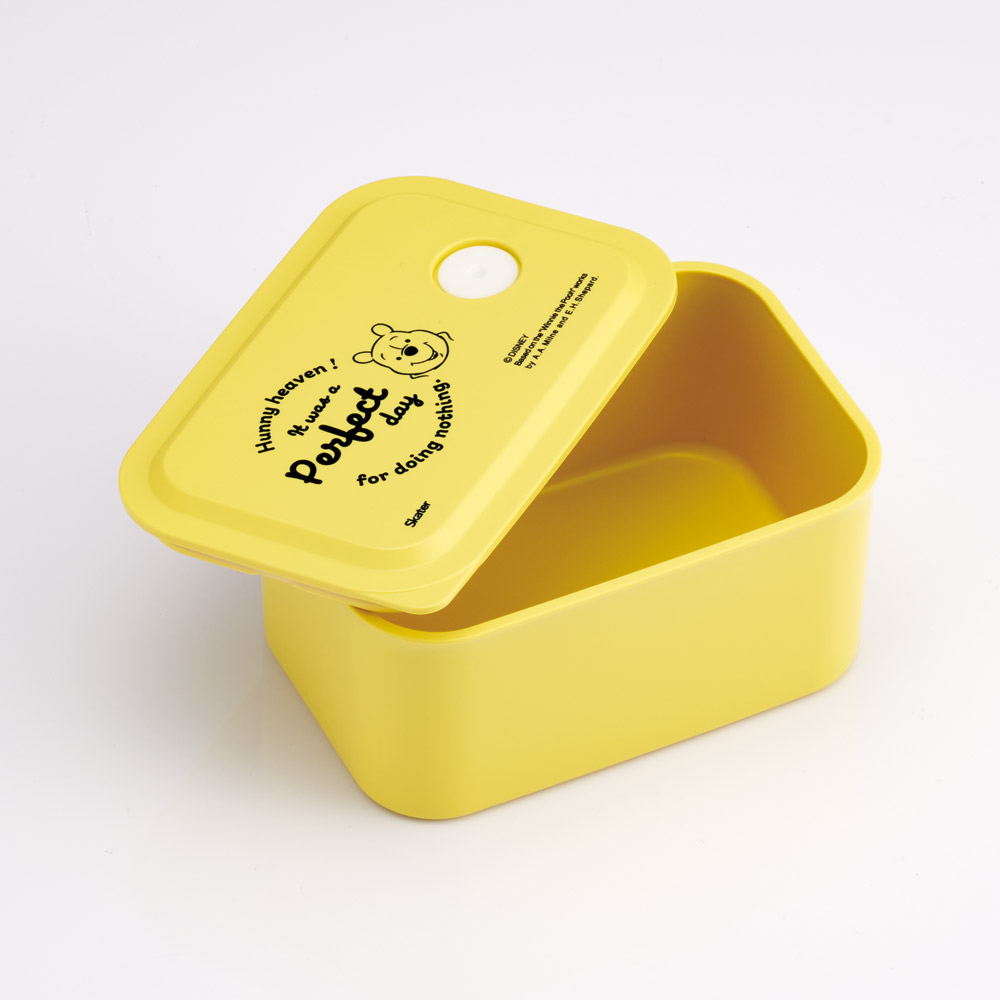行楽 ランチ ケース S 320ml 1段 お弁当箱 弁当 ランチボックス バイオマス スケーター skater PL32B くまのプーさん プーさん Pooh 女性 レディース