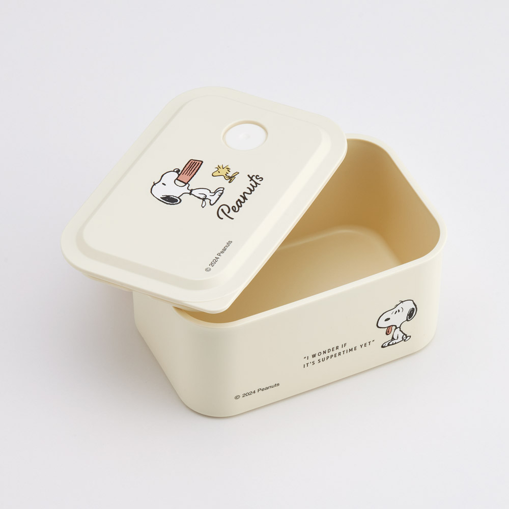 環境に配慮した ランチボックス S 320ml 1段 お弁当箱 バイオマス おしゃれ 大人 skater スケーター PL32B スヌーピー SNOOPY ピーナッツ 女性 レディース