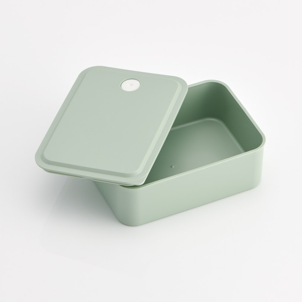 行楽 ランチ ケース M 700ml 1段 お弁当箱 弁当 ランチボックス バイオマス スケーター skater PL70B セピア カラー グリーン 緑 みどり