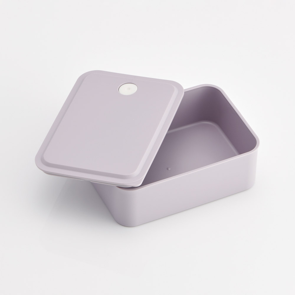 行楽 ランチ ケース M 700ml 1段 お弁当箱 弁当 ランチボックス バイオマス スケーター skater PL70B セピア カラー ラベンダー 紫 むらさき