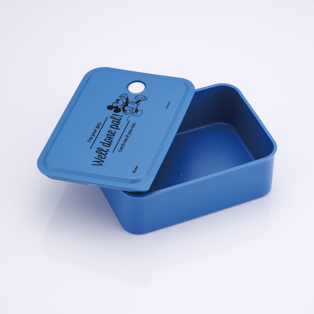 行楽 ランチ ケース M 700ml 1段 お弁当箱 弁当 ランチボックス バイオマス スケーター skater PL70B ミッキーマウス ミッキー Mickey 男の子 女の子