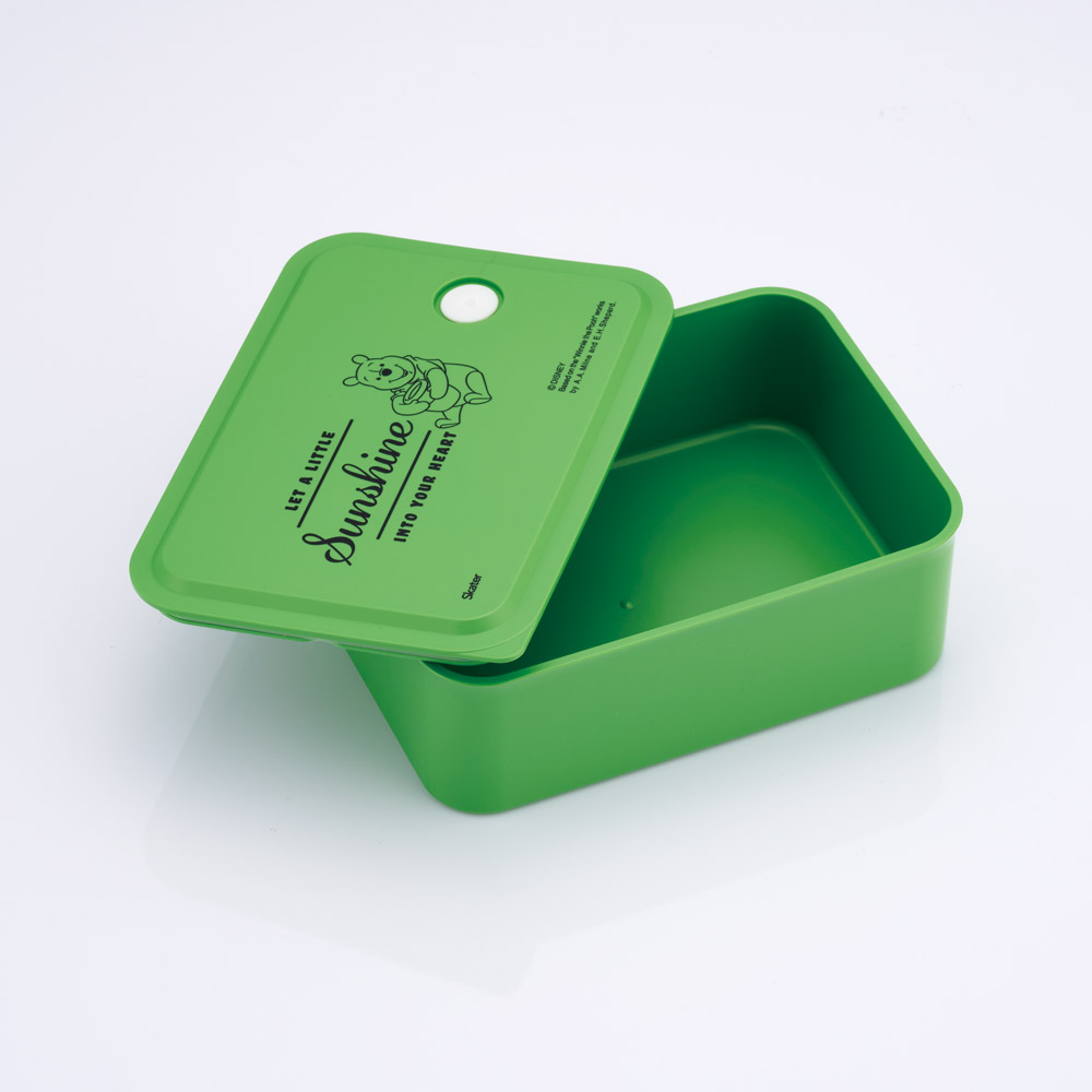 行楽 ランチ ケース M 700ml 1段 お弁当箱 弁当 ランチボックス バイオマス スケーター skater PL70B くまのプーさん プーさん Pooh 女性 レディース