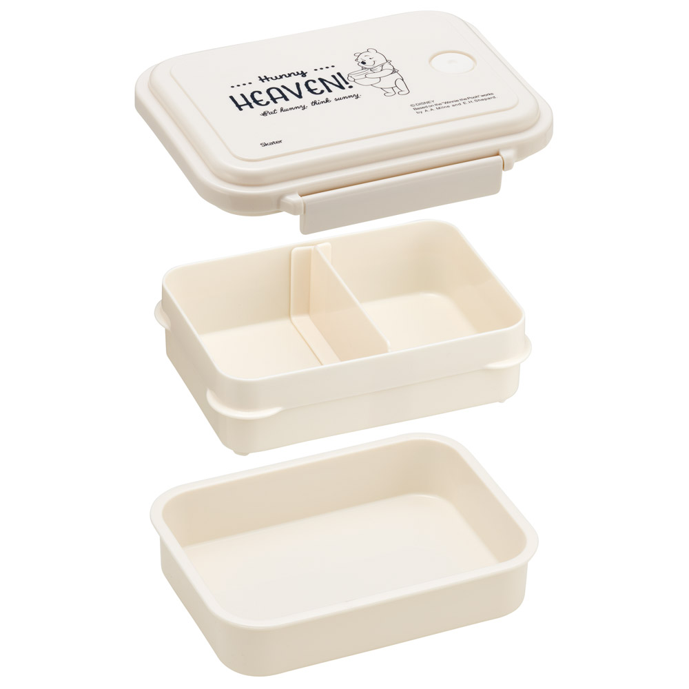 スチーム式 弁当箱 ふっくら 温め べんとう箱 食洗機対応 冷凍 レンジ 対応 skater スケーター PMF4SMAG くまのプーさん プーさん Pooh 女性 レディース