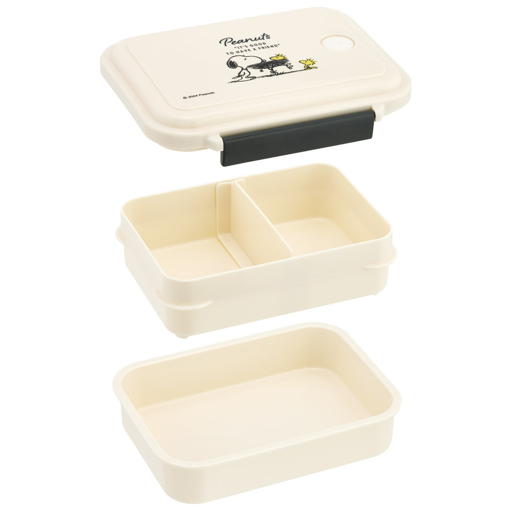 スチーム式 弁当箱 ふっくら 温め べんとう箱 食洗機対応 冷凍 レンジ 対応 skater スケーター PMF4SMAG スヌーピー SNOOPY ピーナッツ 女性 レディース