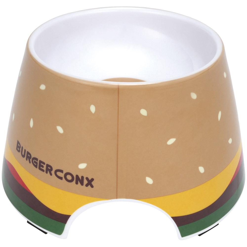 メラミン製 フード ボウル ペット 食器 エサ 犬 わんちゃん メラミン キャラクター スケーター skater PMFB1 バーガーコンクス BURGER CONX 男の子 女の子【いぬ 餌 エサ 皿 ワンちゃん】