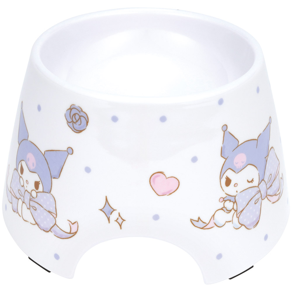 メラミン製 フード ボウル ペット 食器 エサ 犬 わんちゃん メラミン キャラクター スケーター skater PMFB1 クロミ クロミちゃん サンリオ 女の子 女子【いぬ 餌 エサ 皿 ワンちゃん】