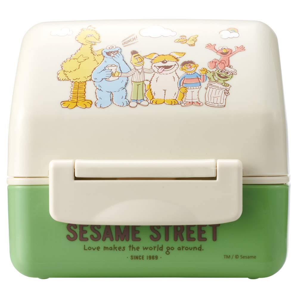 抗菌 おにぎり ランチ ボックス お弁当箱 240ml ランチボックス 弁当 おうち スケーター skater POT5AG セサミストリート セサミ 男の子 女の子 女子