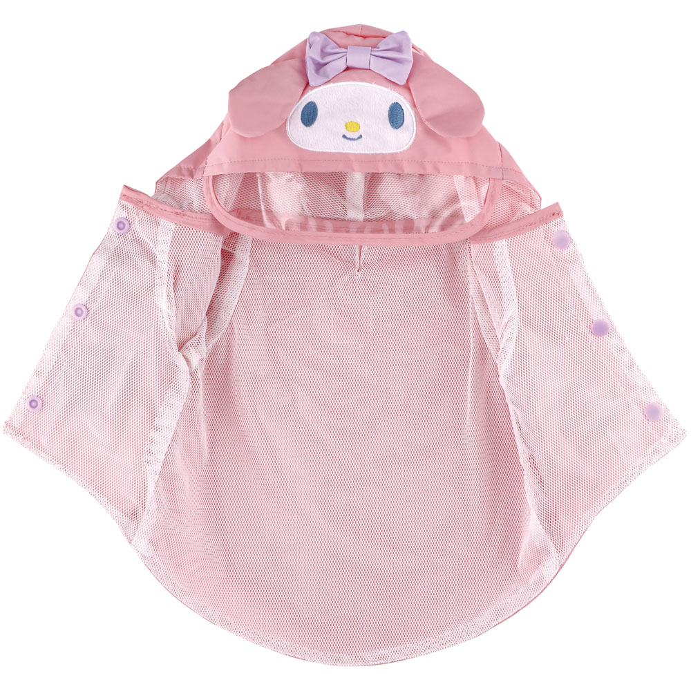 【メール便対象品】 犬用 レインコート S ペット 雨 散歩 服 合羽 かっぱ 雨合羽 キャラクター スケーター skater PRAC1 マイメロディ マイメロ サンリオ 女の子 女子【超小型犬用 Sサイズ 犬 ドッグウェア】