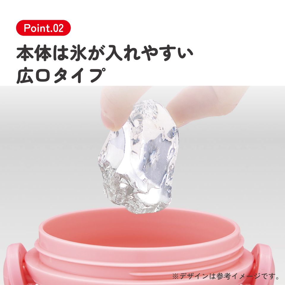 スケーター 水筒 直飲み 大容量 480ml ワンタッチ プラスチック 食洗機対応 キッズ 幼児 skater PSB5SAN CoComelon ココメロン グッズ【ショルダー ベルト 子供 こども 子ども 子供用 小学生 小学校】