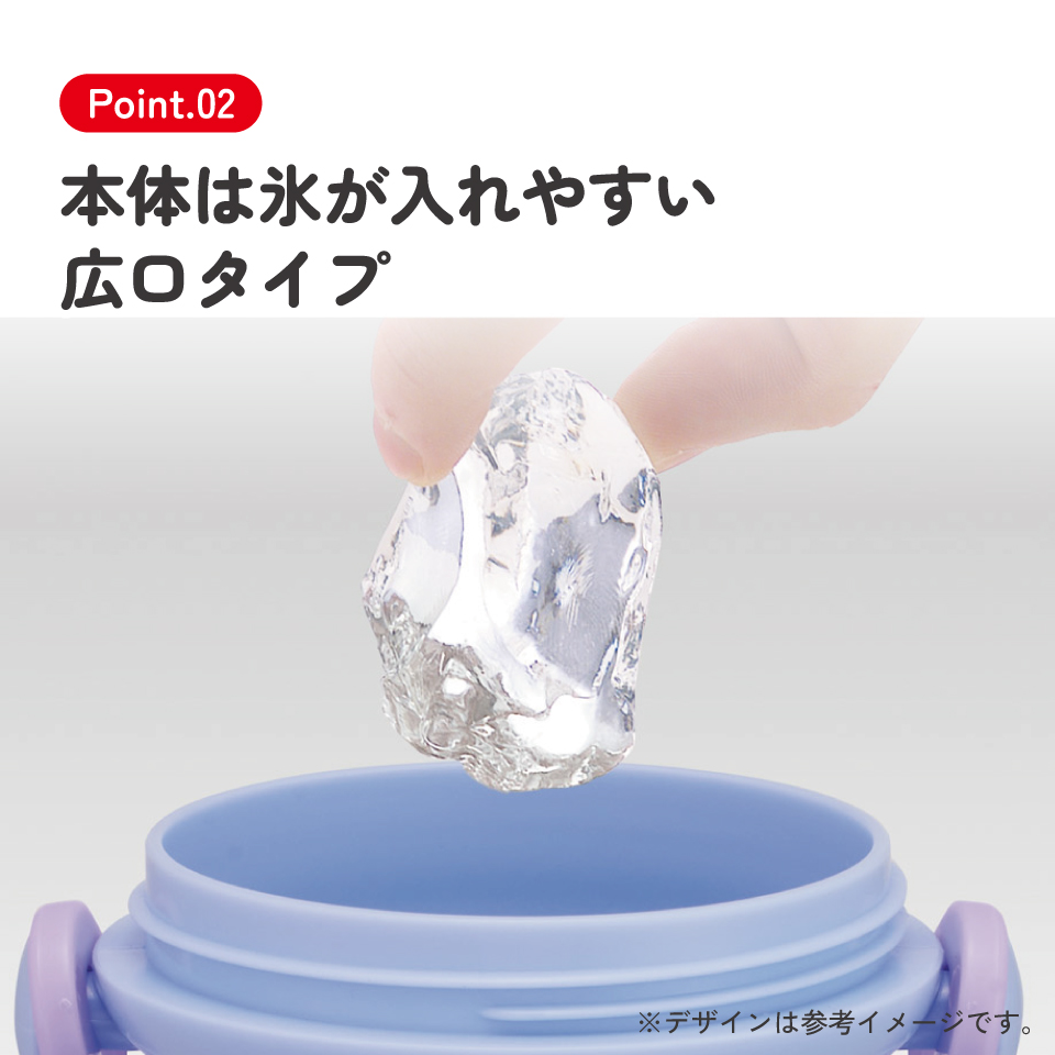 水筒 直飲み 大容量 480ml ワンタッチ プラスチック 食洗機対応 PSB5SAN すみっコぐらし 夢みるしっぽず