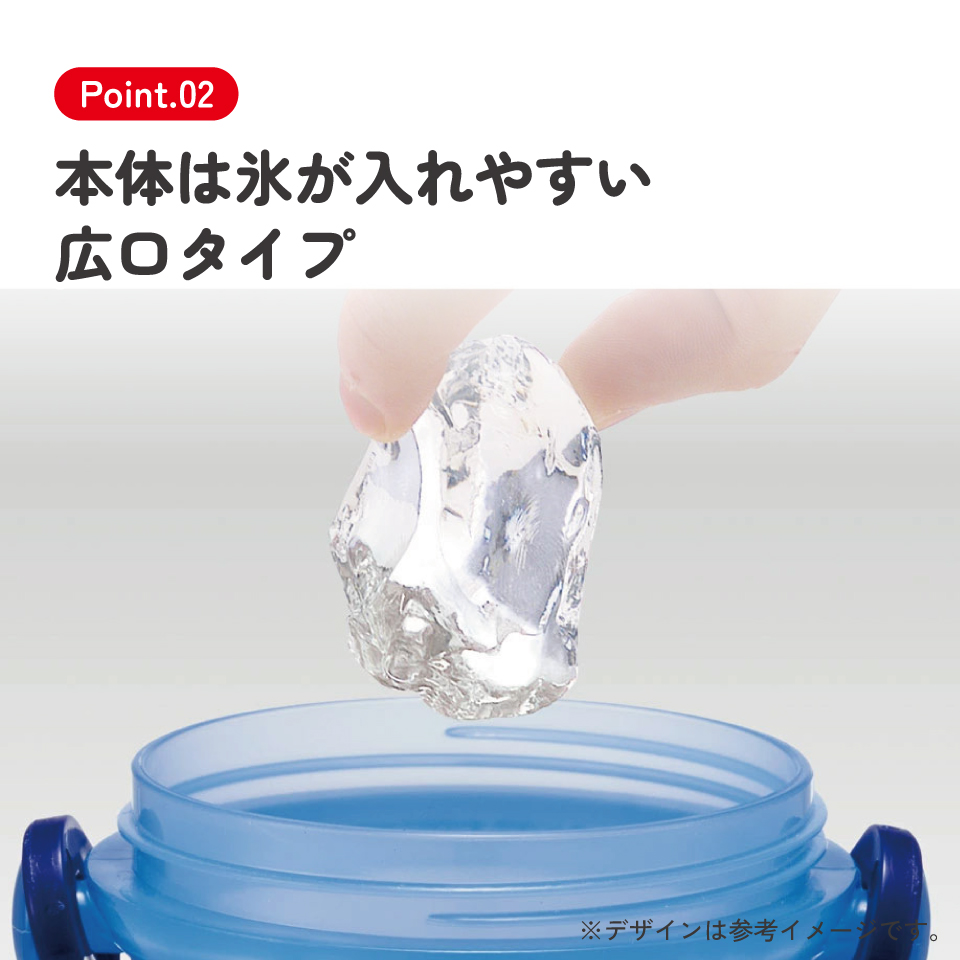 子供用 直飲み プラスチック 水筒 480ml リロ&スティッチ/PSB5SANAG_4973307711220