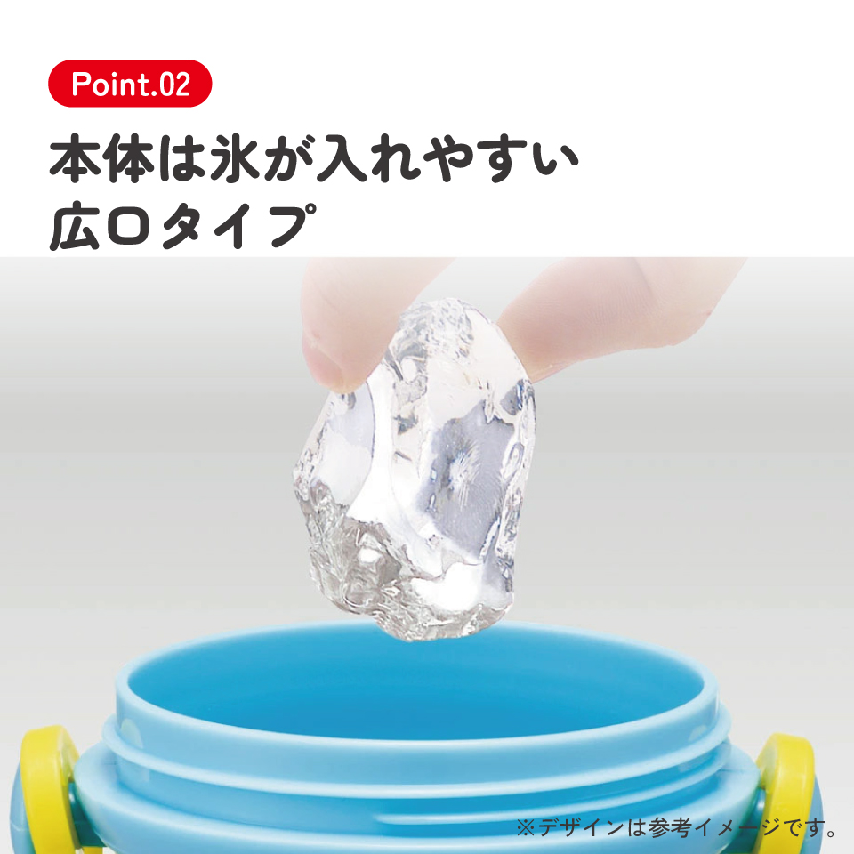 子供用 直飲み プラスチック 水筒 480ml チャギントンPOP/PSB5SANAG_4973307713347