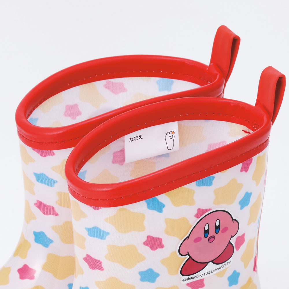 長靴 キッズ 子供 18cm かわいい レインブーツ 歩きやすい 幼稚園 キャラクター skater スケーター RIBT18 星のカービィ カービィ 任天堂 男の子 男子