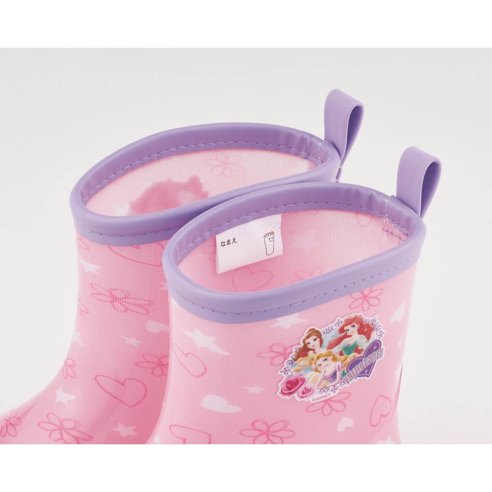 長靴 キッズ 子供 18cm かわいい レインブーツ 歩きやすい 幼稚園 キャラクター skater スケーター RIBT18 ディズニー プリンセス 25年 女の子 女子