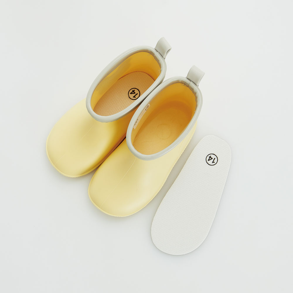 ワッペン 付き レインブーツ 長靴 キッズ 子供 14cm おしゃれ かわいい スケーター skater RIBTW14 ゴパン パンダ パンダ柄 ぱんだ 男の子 女の子