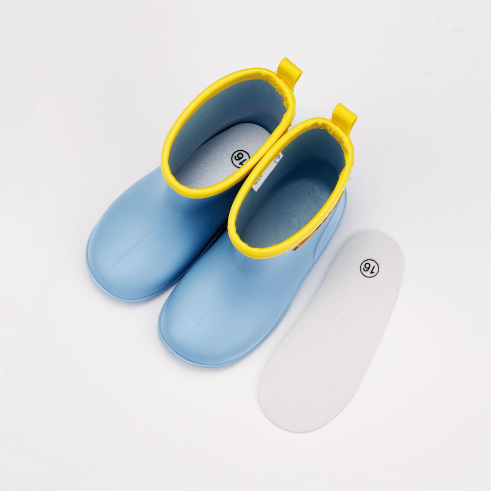 ワッペン 付き レインブーツ 長靴 キッズ 子供 16cm おしゃれ かわいい スケーター skater RIBTW16 トラ とら チアフル タイガー 動物 男の子 男子