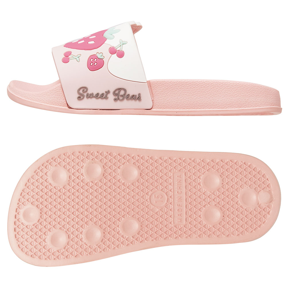 キッズ シャワー サンダル 15cm 15 子供 こども かわいい 夏 海 ビーチ スケーター skater SDSH15 Sweet Bear クマ くま 女の子 女子【プール 海水浴 子ども キャラクター】