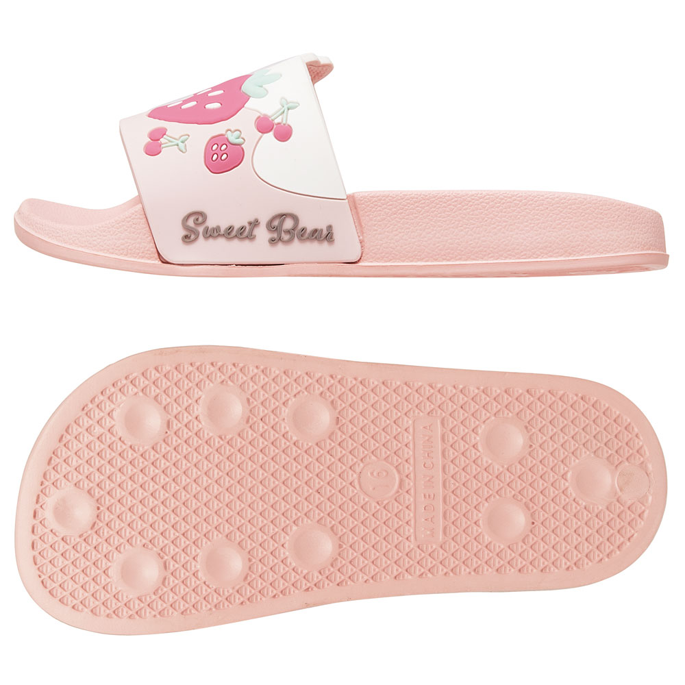 キッズ シャワー サンダル 16cm 16 子供 こども かわいい 夏 海 ビーチ スケーター skater SDSH16 Sweet Bear クマ くま 女の子 女子【プール 海水浴 子ども キャラクター】