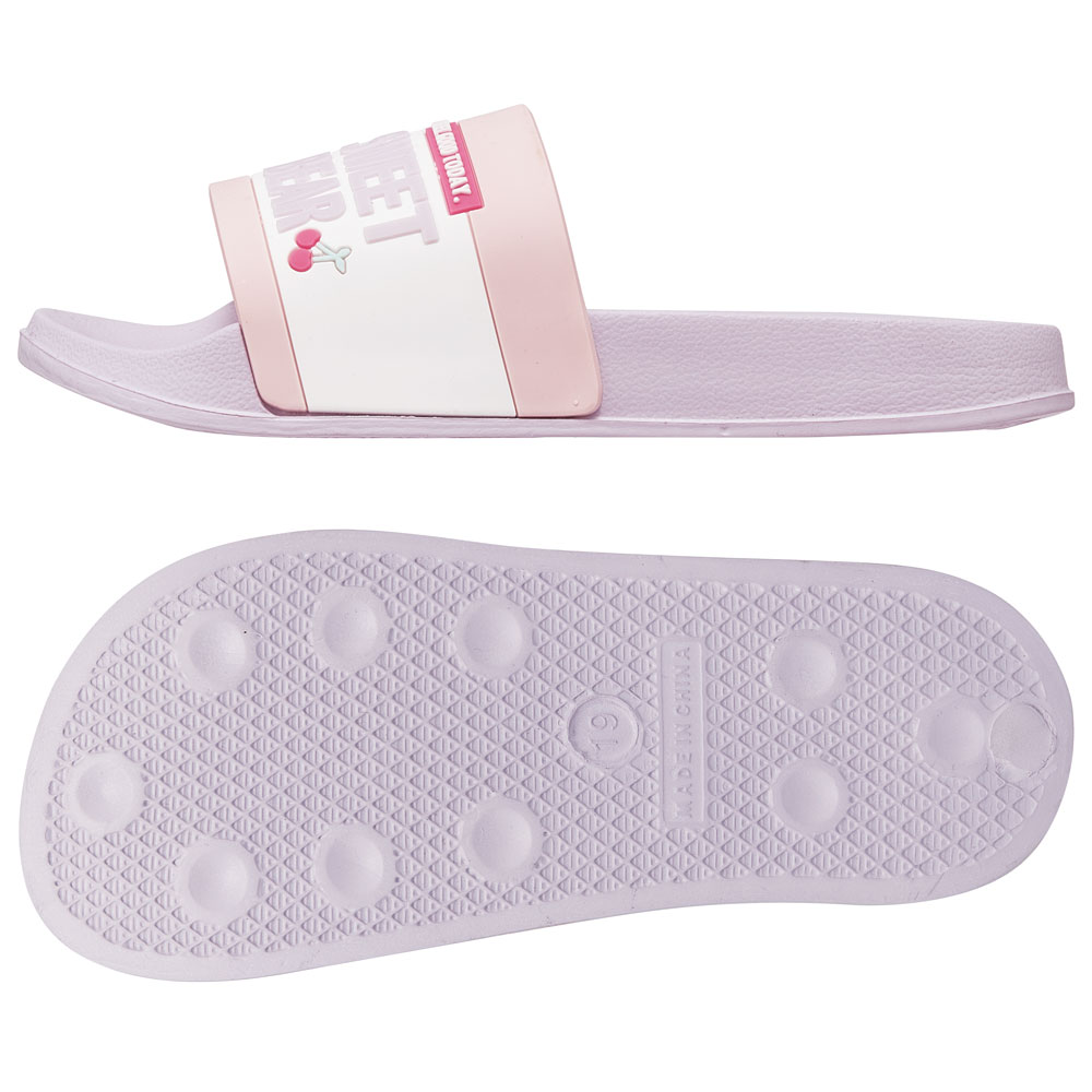 キッズ シャワー サンダル 19cm 19 子供 こども かわいい 夏 海 ビーチ スケーター skater SDSH19 Sweet Bear クマ くま 女の子 女子【プール 海水浴 子ども キャラクター】